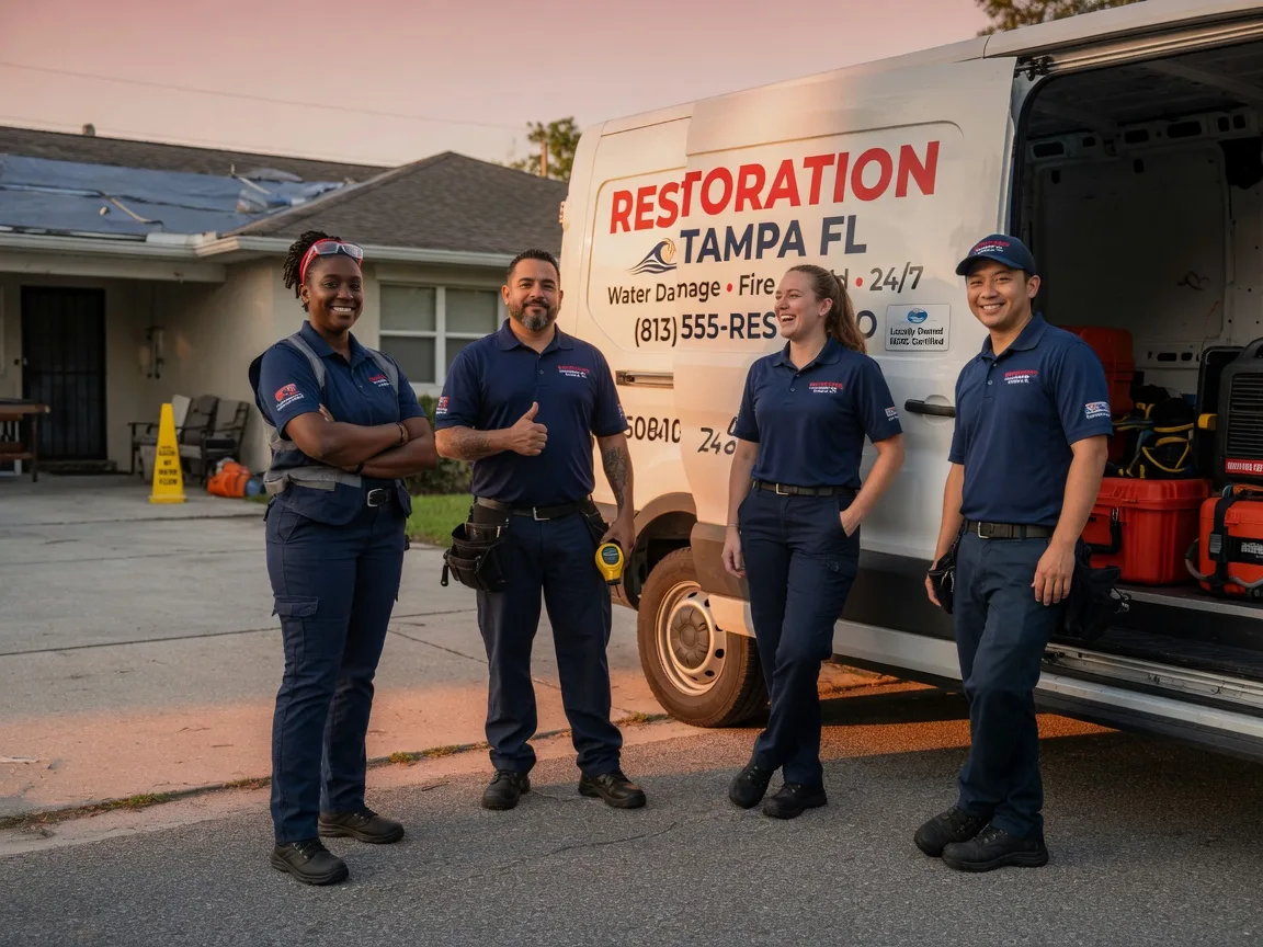 Water Damage Restoration company in Edward, NC